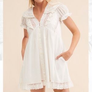 NWT Free People Sunkissed Mini Dress Size S
